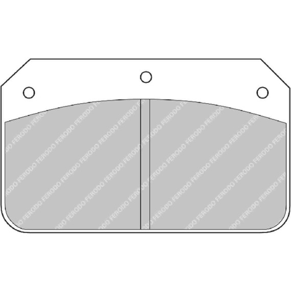 PASTILLA DE FRENO FERODO RACING DS2500