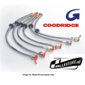 KIT DE LATIGUILLOS GOODRIDGE NEGROS BMW E36 318-328 / Z3