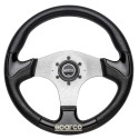 VOLANTE PLANO SPARCO P222 POLIURETANO NEGRO/NEGRO